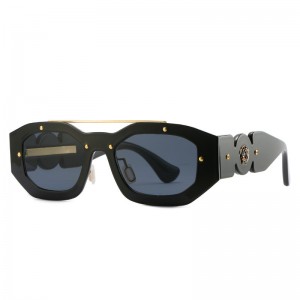 RUISEN’S Fashion Hip Hop Square Frame Sunglasses 012