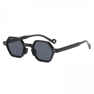 RUISEN’S Small Frame Irregular Fashion Multilateral Sunglasses 13092