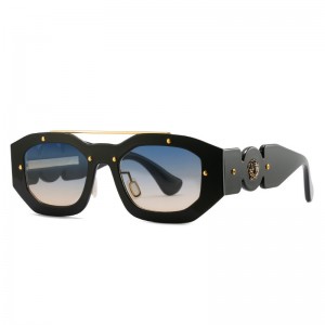 RUISEN’S Fashion Hip Hop Square Frame Sunglasses 012