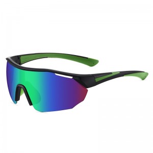 RUISEN’S Cycling Glasses for Men ‘s Dazzling Colors Outdooe Riding Sunglasses 3058