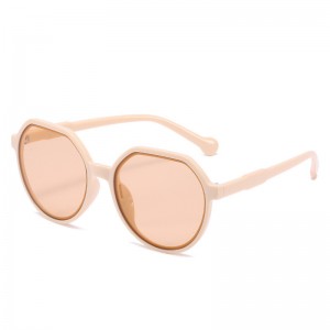 RUISEN'S Modische Vintage-Sonnenbrille mit rundem Rahmen 10655 98052 6533