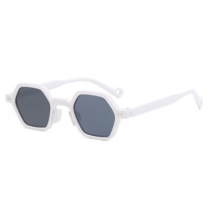 RUISEN’S Small Frame Irregular Fashion Multilateral Sunglasses 13092