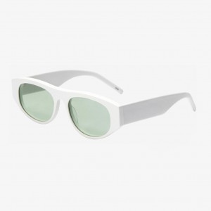 RUISEN'S Lunettes de soleil personnalisées en acétate à monture ovale à jambes larges 22SA034