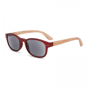 RUISEN'S Nouvelle mode et lunettes de soleil simples en bois RS-T1086