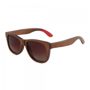 RUISEN’S New Fashion Frameless Wooden UV400 Sunglasses RS-W3008