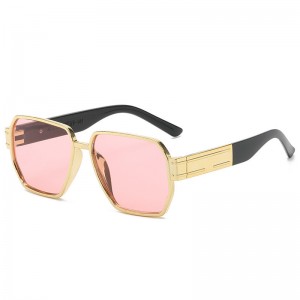 RUISEN’S Trendy Large Frame Polygonal Sunglasses 18130