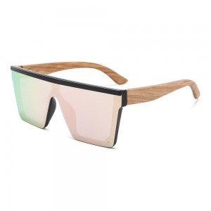 RUISEN’S New Fashion Wooden UV400 Sunglasses RS-1552