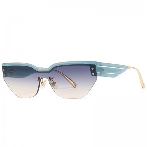 RUISEN’S Women’s New frameless fashion Sunglasses 2252