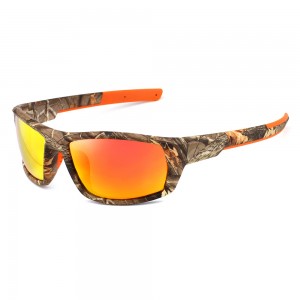 RUISEN'S Lunettes de soleil de conduite à motif camouflage pour sports de plein air pour hommes