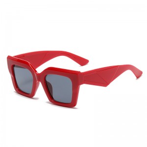 Ruisen Fashion Square Herren- und Damen-Sonnenbrille mit großem Rahmen 6733