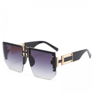 RUISEN'S Unisex-High-Fashion-Randlos-Sonnenbrille