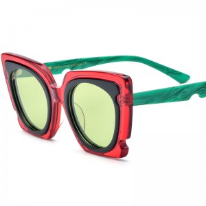 Gafas de sol tipo ojo de gato con placa personalizada de RUISEN 19353T