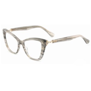 RUISEN’S Fashion Myopia Glasses with Large Frame Plate Eyeglass Frame Optical Lens QJ1129