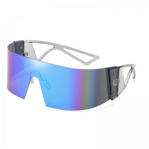 RUISEN'S Unisex rahmenlose bunte Sport-Sonnenbrille aus echtem Film 80180