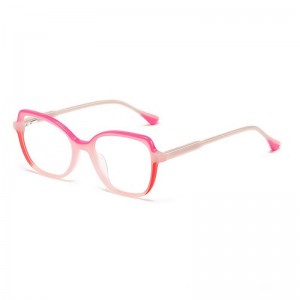 RUISEN’S Women’s Optical Mirror Small Frame Board Splicing Frame Can Be Matched with Myopia 1801