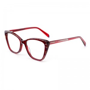 RUISEN’S New High-end Sheet Metal Eyeglass Frame Cat Eye Fashion Eyeglass Frame RS9045