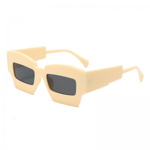 RUISEN'S 2023 Nouvelles lunettes de soleil carrées hip-hop résistantes aux UV 5651