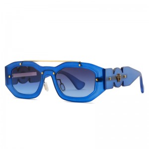 RUISEN'S Fashion Hip Hop Sonnenbrille mit quadratischem Rahmen 012