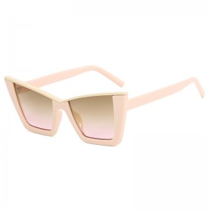 RUISEN’S Fashion Oversized Frame Cat Eye Walking Sunglasses 493