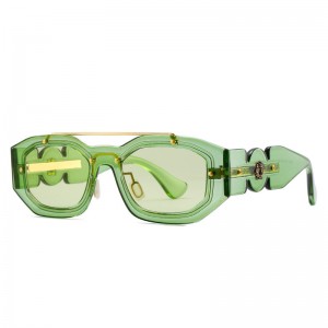 RUISEN'S Fashion Hip Hop Gafas de sol con montura cuadrada 012