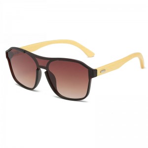 RUISEN’S New Fashion Wooden UV400 Sunglasses RS-1832