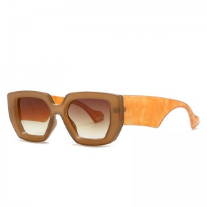 RUISEN'S Lunettes de soleil tendance à monture épaisse Style Ins 86320