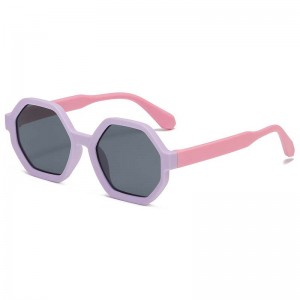 RUISEN'S Gafas de sol polarizadas poligonales para niños RS-11079