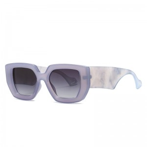 RUISEN'S Lunettes de soleil tendance à monture épaisse Style Ins 86320