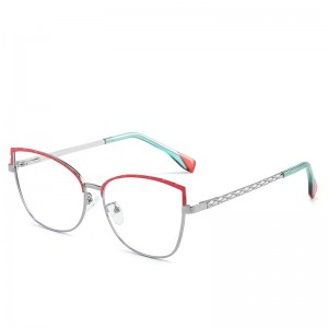 RUISEN'S Lunettes de jeu et de lecture tendance œil de chat anti-lumière bleue pour femme