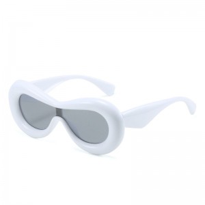 RUISEN'S Fashion Retro Wide Edge Connected Body UV400 Gafas de sol de protección ocular 2120