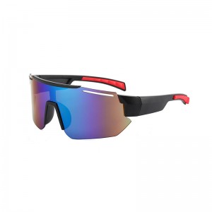 RUISEN'S Sports Changement coloré avec lunettes de soleil à grande monture intégrées 9325