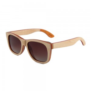 RUISEN’S New Fashion Frameless Wooden UV400 Sunglasses RS-W3008