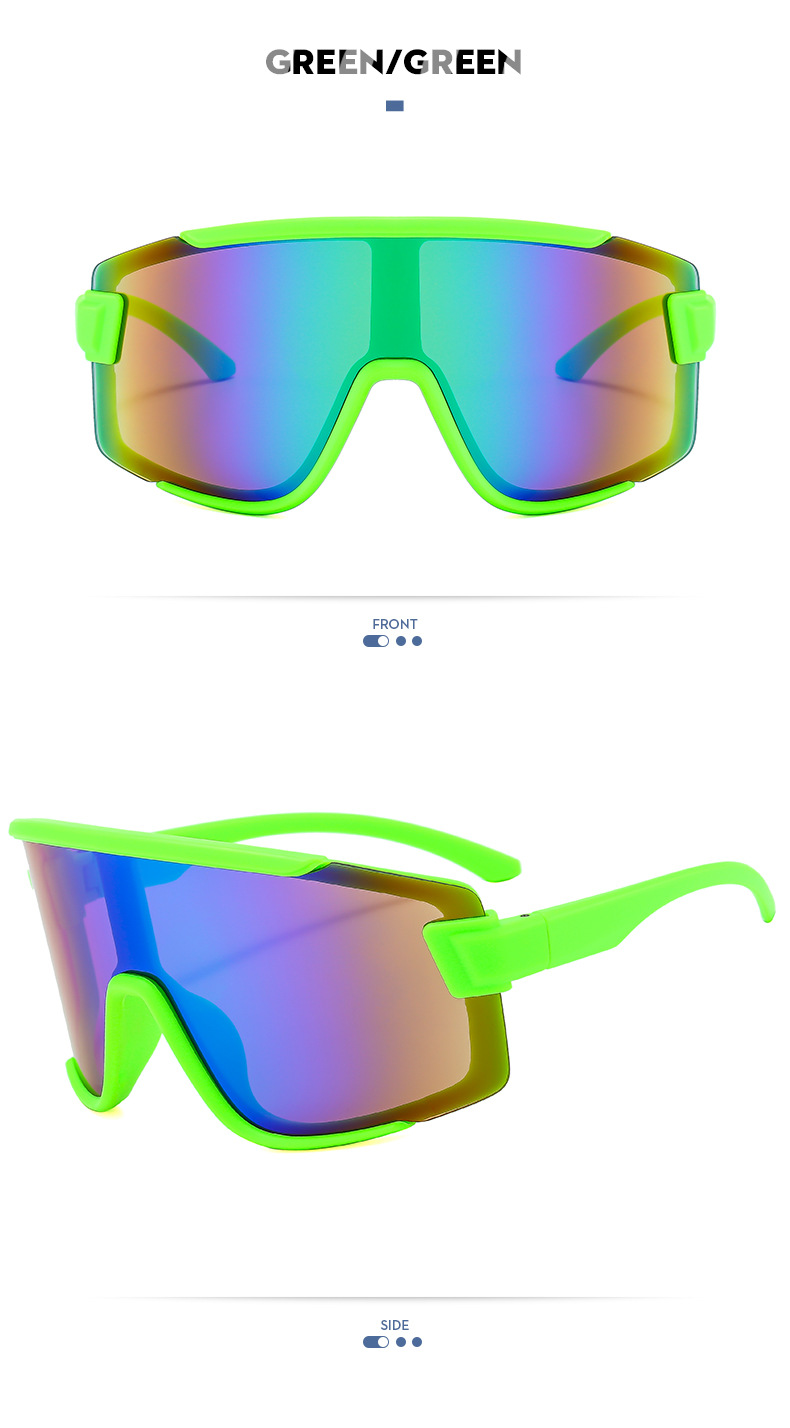 Lunettes de sport coupe-vent RUISE'S, lunettes de soleil de cyclisme en plein air H3247