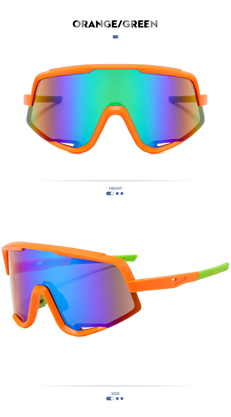 RUISEN'S Sports Gafas coloridas para deportes al aire libre para hombres y mujeres gafas de sol BL5806