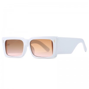 RUISEN’S Fashion Square Frame Street Photo Sunglasses 479