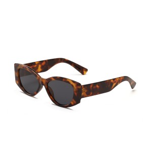 Nuevas gafas de sol vintage de tendencia de ojo de gato con montura extragrande de RUISEN 6526