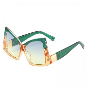 Óculos de sol de proteção ocular RUISEN'S Fashion Retro Frame UV400 3222