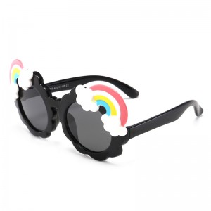 RUISEN'S Süße Regenbogen-Sonnenbrille für Kinder