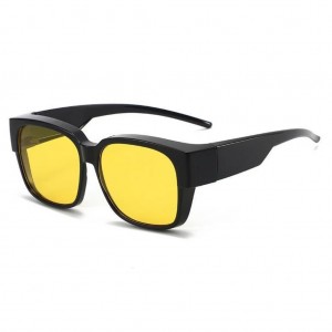 Gafas de sol con clip premium de tendencia de moda 8813