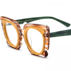 RUISEN’S Custom Cat’s Eye Plate Eyeglass Frames 19353