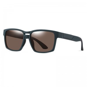 RUISEN'S Gafas de sol polarizadas TR de dos tonos para hombre con estilo S11106