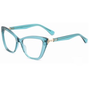 Gafas de miopía a la moda de RUISEN con placa de marco grande, montura de gafas, lente óptica QJ1129