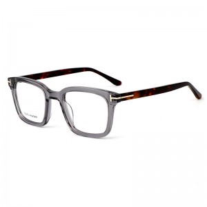 RUISEN’S Square Tortoiseshell Colored Board Myopia Lens Can Be Matched with Prescription Flat Lens 9949