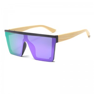 RUISEN'S Gafas de sol polarizadas de madera para PC para hombre y mujer 1507