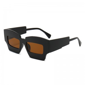 RUISEN'S 2023 Nouvelles lunettes de soleil carrées hip-hop résistantes aux UV 5651