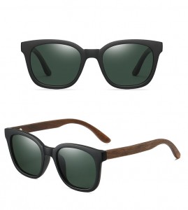 RUISE'S Nouvelle mode et lunettes de soleil en bois uniques RS-61634