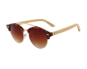 RUISEN’S New Fashion Frameless Wooden UV400 Sunglasses RS-1045