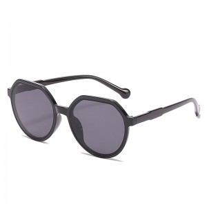 RUISEN'S Modische Vintage-Sonnenbrille mit rundem Rahmen 10655 98052 6533