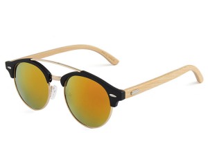 RUISEN’S New Fashion Frameless Wooden UV400 Sunglasses RS-1045