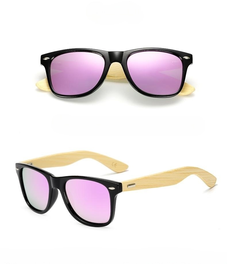 RUISEN'S Gafas de sol polarizadas TAC de madera para hombre y mujer 1501